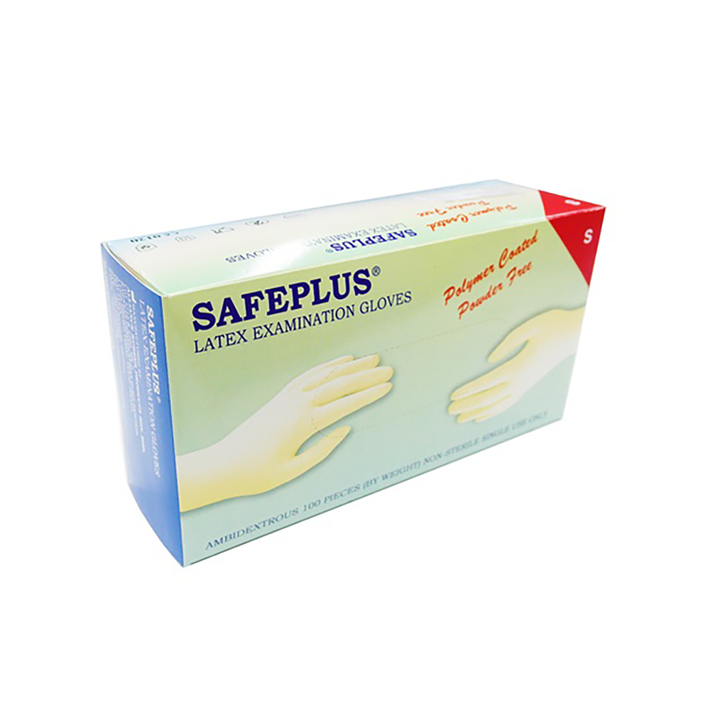 Latex Gloves Safeplus